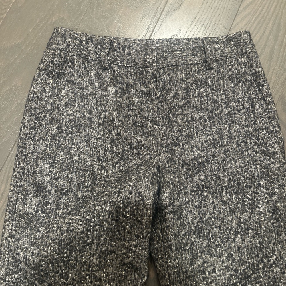 christian dior Women’s Paris wool pants Size 2 Small Black White gray Pattern - Picture 4 of 8